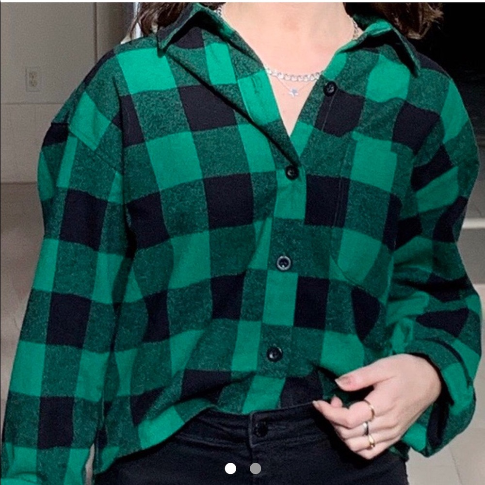 Green flannel